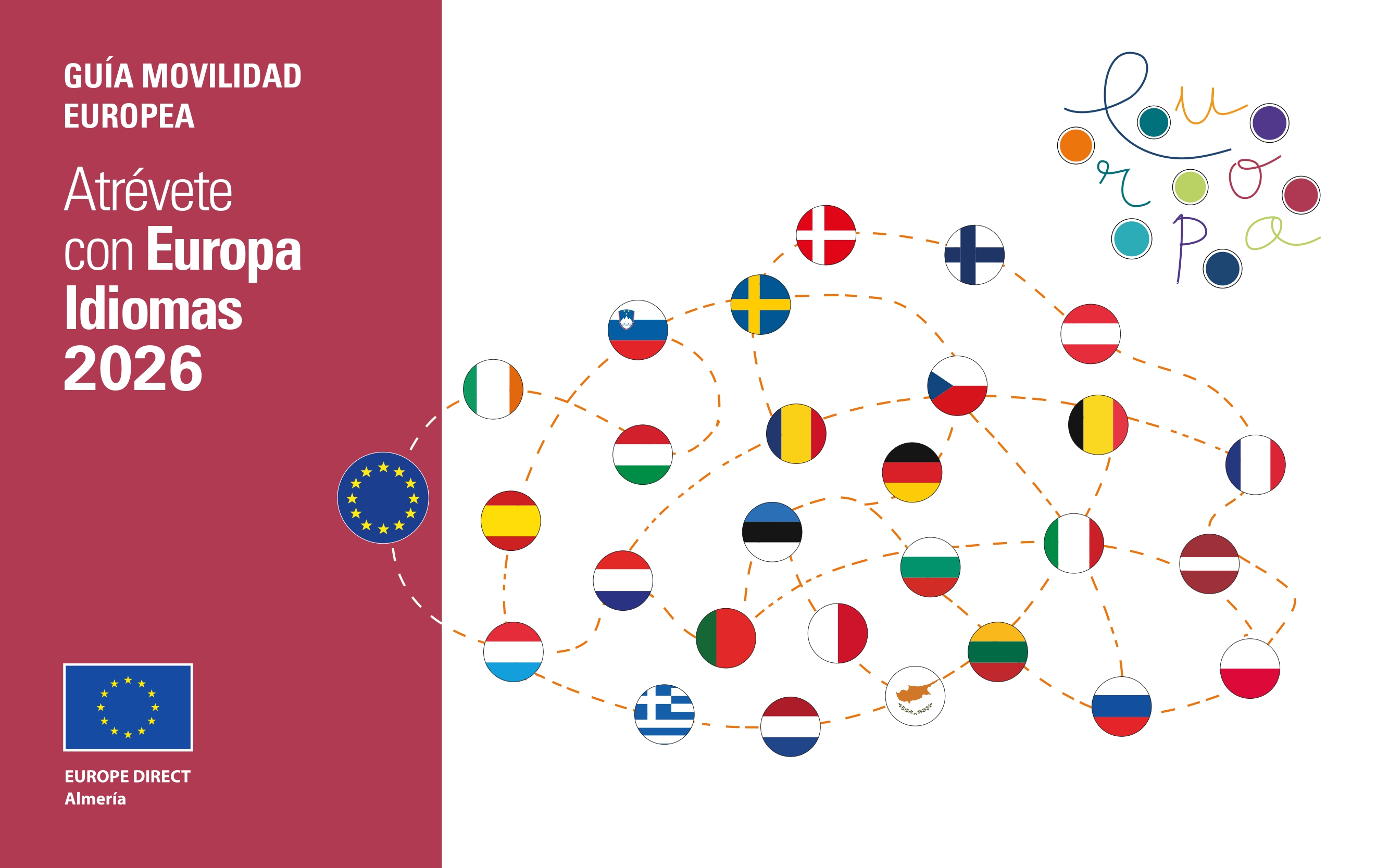 GUÍA Atrévete con Europa: Idiomas 2026